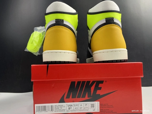 Cheap GOLD' AIR RETRO 555088-118 HIGH JORDAN 1 OG 'VOLT 0813